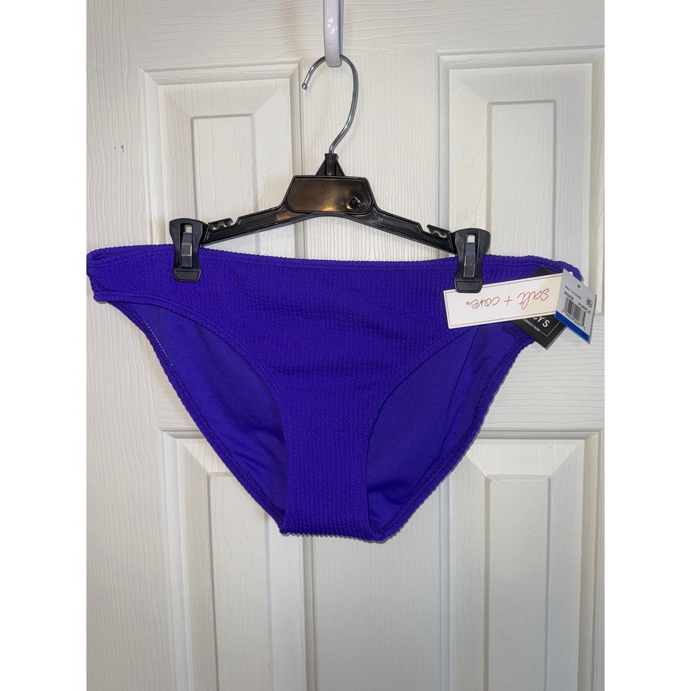 Salt & Cove Purple Bikini Bottoms Textured‎ Swimsuit XL